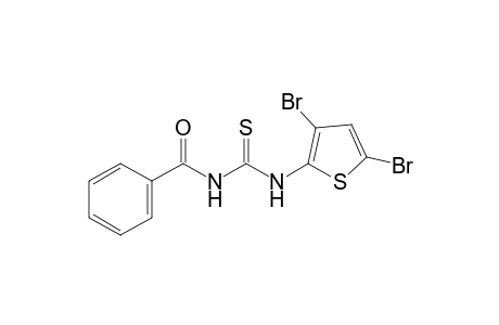 1-benzoyl-3-(3,5-dibromo-2-thienyl)-2-thiourea
