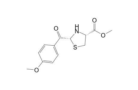 Methyl (2R,4R)-2-(4-Methoxybenzoyl)thiazolidine-4-carboxylate