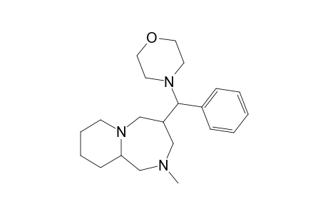 1,2,3,4,5,7,8,9,10,10a-decahydro-2-methyl-4-(a-morpholinobenzyl)pyrido[1,2-a][1,4]diazepine