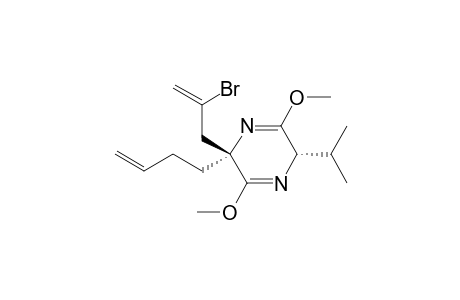 (2S,5R)-5-(2-Bromoallyl)-5-(2-butenyl)-2,5-dihydro-3,6-dimethoxy-2-isopropylpyrazine