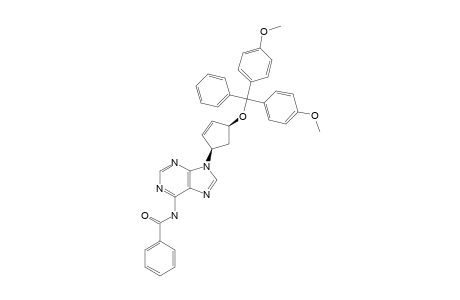 (1R,4S)-N-(6)-BENZOYL-9-(4-[(4,4'-DIMETHOXYTRITYL)-OXY]-2-CYClOPENTAN-1-YL)-9H-ADENINE