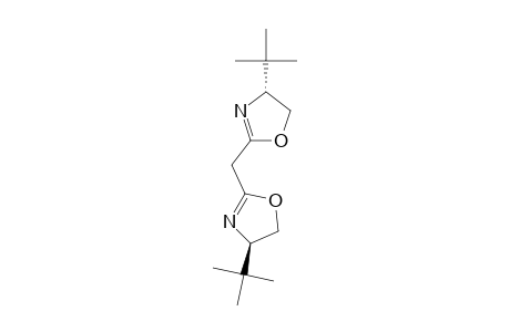 (4R)-4-tert-butyl-2-[[(4R)-4-tert-butyl-4,5-dihydro-1,3-oxazol-2-yl]methyl]-4,5-dihydro-1,3-oxazole