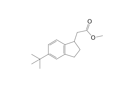 Methyl [5'-(t-butyl)-2',3'-dihydro-1H-inden-1'-yl]-acetate