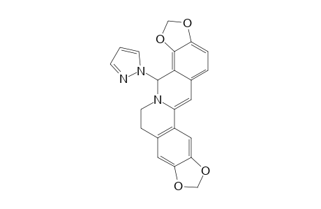 8-(PYRAZOL-1-YL)-7,8-DIHYDROCOPTISINE