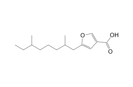 3-Furancarboxylic acid, 5-(2,6-dimethyloctyl)-