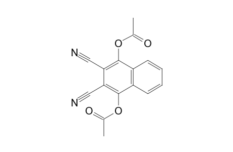 2,3-Naphthalenedicarbonitrile, 1,4-bis(acetyloxy)-