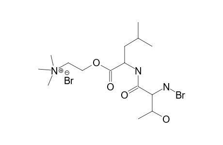 L-THREONYL-L-LEUCINE-CHOLINE-ESTER-BROMIDE-HYDROBROMIDE;H-THR-LEU-CHO-HBR
