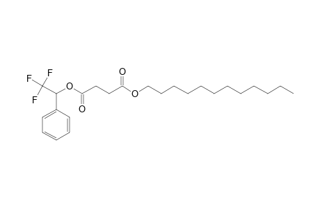 Succinic acid, dodecyl 1-phenyl-2,2,2-trifluoroethyl ester