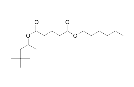 Glutaric acid, 4,4-dimethylpent-2-yl hexyl ester