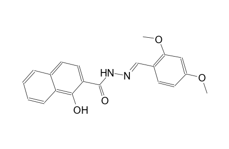 N'-[(E)-(2,4-dimethoxyphenyl)methylidene]-1-hydroxy-2-naphthohydrazide
