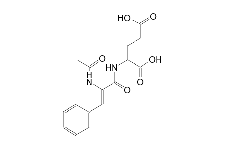 glutamic acid, N-[(2Z)-2-(acetylamino)-1-oxo-3-phenyl-2-propenyl]-