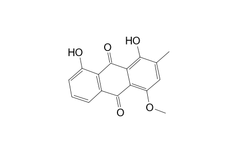 1,8-Dihydroxy-4-methoxy-2-methylanthra-9,10-quinone