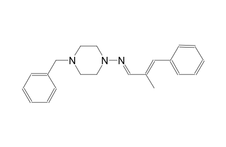 N-(4-benzyl-1-piperazinyl)-N-[(E,2E)-2-methyl-3-phenyl-2-propenylidene]amine
