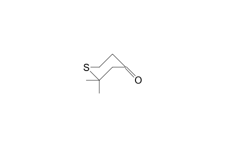 1-Thia-2,2-dimethyl-4-cyclohexanone