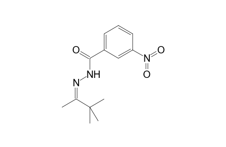 3-Nitro-N'-[(Z)-1,2,2-trimethylpropylidene]benzohydrazide
