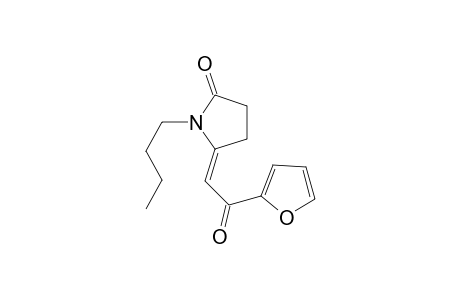 (5E)-1-butyl-5-[2-(2-furanyl)-2-oxoethylidene]-2-pyrrolidinone