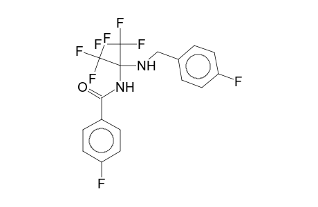 4-Fluoro-N-[2,2,2-trifluoro-1-(4-fluorobenzylamino)-1-(trifluoromethyl)ethyl]benzamide