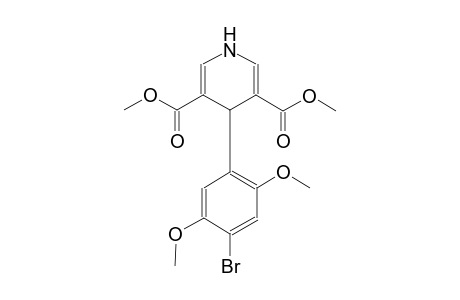 Dimethyl 4-(4-bromanyl-2,5-dimethoxy-phenyl)-1,4-dihydropyridine-3,5-dicarboxylate