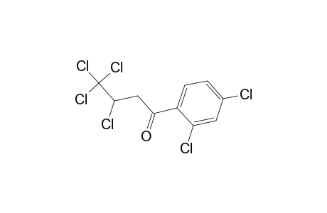 3,4,4,4-Tetrachloro-1-(2,4-dichlorophenyl)-1-butanone