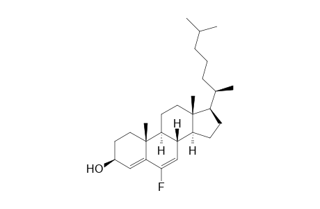 Cholesta-4,6-dien-3-ol, 6-fluoro-, (3.beta.)-