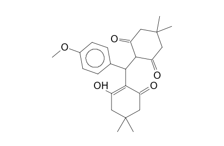 1,3-Cyclohexanedione, 2-[(2-hydroxy-4,4-dimethyl-6-oxo-1-cyclohexen-1-yl)(4-methoxyphenyl)methyl]-5,5-dimethyl-
