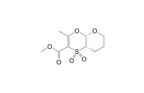(4a.alpha.,8a.alpha.)Methyl 1-[2-Methyl-S,S-dioxo-4a,5,6,8a-tetrahydro-7H-pyrano[2,3-c][1,4]oxathiin-3-yl]formate