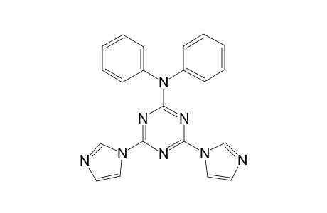 4,6-bis(1-imidazolyl)-N,N-diphenyl-1,3,5-triazin-2-amine