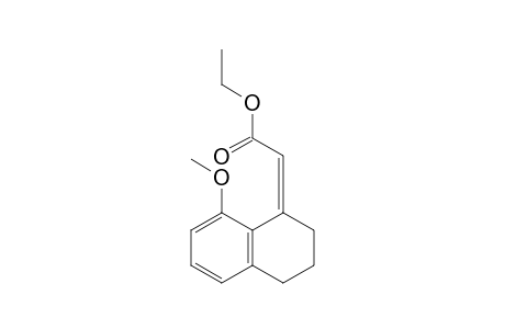 Ethyl (Z)-[1,2,3,4-tetrahydro-8-methoxy-1-naphthylidene]acetate
