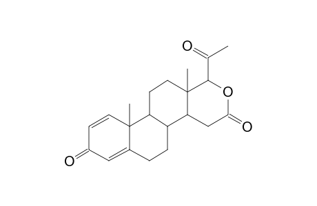 1-Acetyl-10A,12A-dimethyl-4,4A,4B,5,6,10B,11,12-octahydro-1H-naphtho[2,1-F]isochromene-3,8-dione