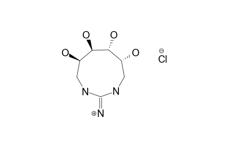 (5R,6R,7R,8R)-5,6,7,8-TETRAHYDROXY-1,3-DIAZONAN-2-IMINIUM-CHLORIDE