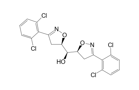 syn,syn-Bis[3,3-[bis(2,6-dichlorophenyl)]-1,2-isoxazolin-5-yl]methanol