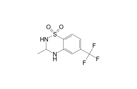 2H-1,2,4-Benzothiadiazine, 3,4-dihydro-3-methyl-6-(trifluoromethyl)-, 1,1-dioxide