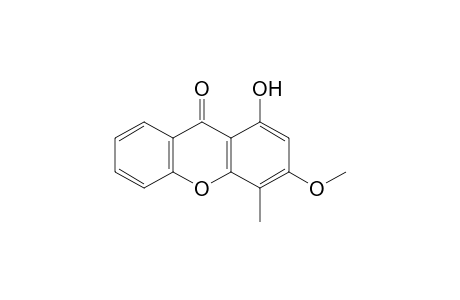 9H-Xanthen-9-one, 1-hydroxy-3-methoxy-4-methyl-