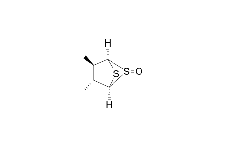 (+/-)-(1-ALPHA,2-ALPHA,3-BETA,4-ALPHA,5-BETA)-2,3-DIMETHYL-5,6-DITHIABICYCLO-[2.1.1]-HEXANE-5-OXIDE