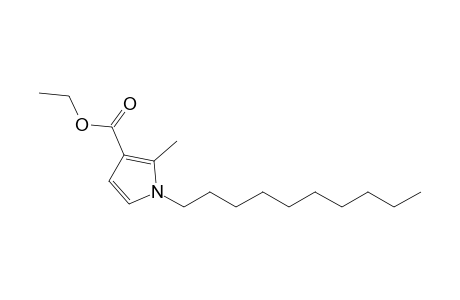 3-(Ethoxycarbonyl)-1-decyl-2-methylpyrrole