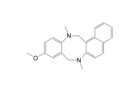 11-Methoxy-N,N'-dimethyl-7,8,13,14-tetrahydrobenzo[b]naphtho[2,1-f][1,5]diazocine
