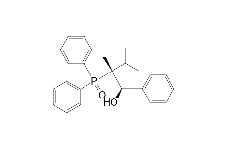 Benzenemethanol, .alpha.-[1-(diphenylphosphinyl)-1,2-dimethylpropyl]-, (R*,R*)-