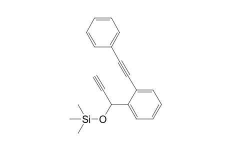 Trimethyl((1-(2-(phenylethynyl)phenyl)prop-2-yn-1-yl)oxy)silane