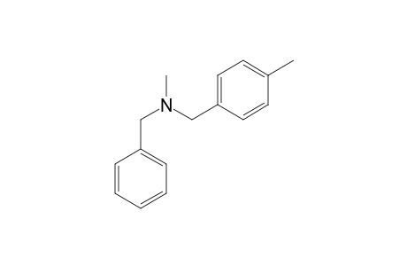 N-Benzyl-N-methyl-1-(4-methylphenyl)methylamine