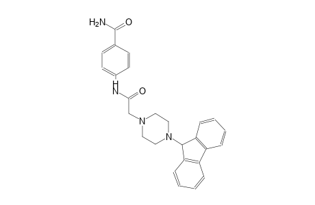 1-piperazineacetamide, N-[4-(aminocarbonyl)phenyl]-4-(9H-fluoren-9-yl)-