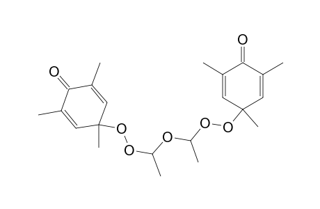 2,5-Cyclohexadien-1-one, 4,4'-[oxybis(ethylidenedioxy)]bis[2,4,6-trimethyl-, (R*,R*)-