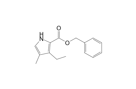 Benzyl 3-ethyl-4-methyl-pyrrole-2-carboxylate