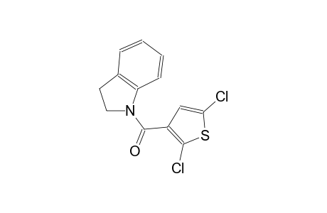 1H-indole, 1-[(2,5-dichloro-3-thienyl)carbonyl]-2,3-dihydro-