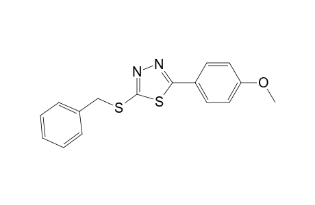 5-Benzylthio-2-(4-methoxy-phenyl)-1,3,4-thiadiazole