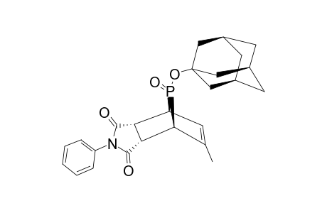 7-SYN-(1-ADAMANTOXY)-2-METHYL-N-PHENYL-7-PHOSPHABICYCLO-[2.2.1]-HEPT-2-ENE-ENDO-5,6-DICARBOXIMIDE_7-OXIDE