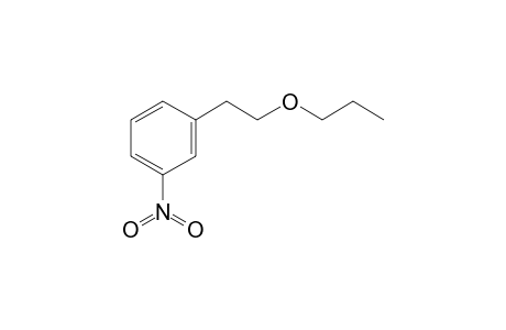 3-Nitrophenethyl alcohol, N-propyl ether