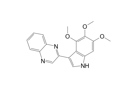 2-(4,5,6-trimethoxy-3-indolyl)quinoxaline