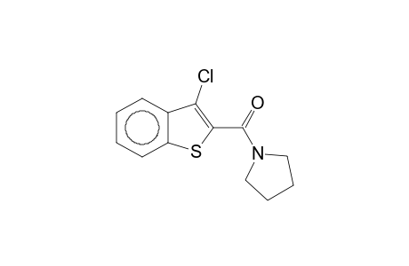 3-Chloro-2-(1-pyrrolidinocarbonyl)thianaphthene