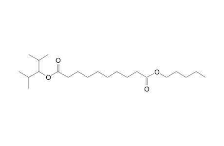 Sebacic acid, 2,4-dimethylpent-3-yl pentyl ester