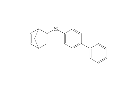 5-[(p-Phenylphenyl)thio]-nor-bornene